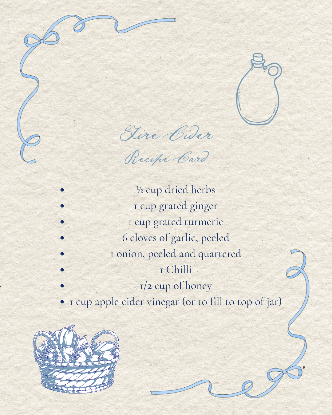 How To Make: FIRE CIDER