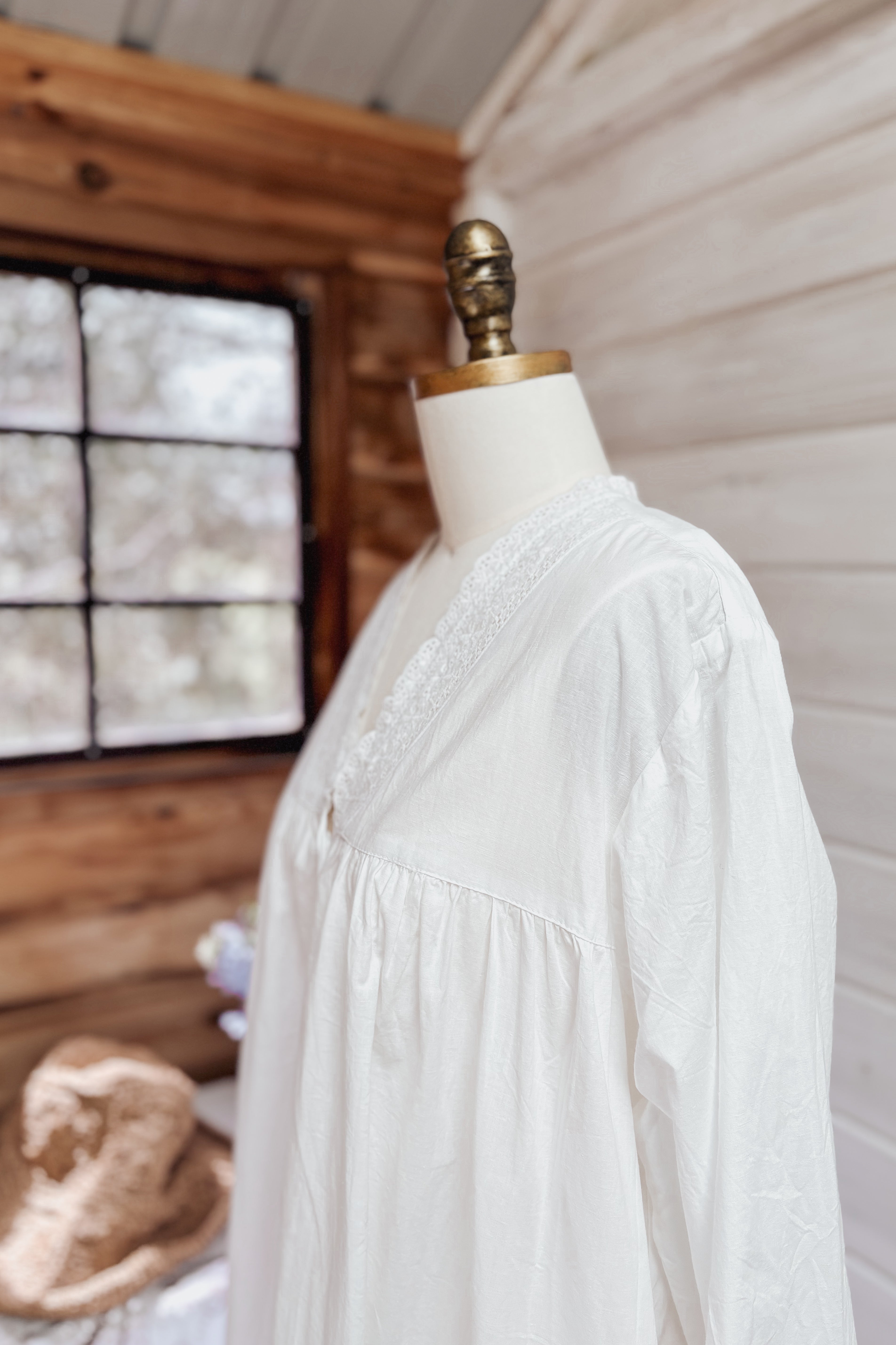 Caroline Nightie Dress Meadowsweet Farmhouse
