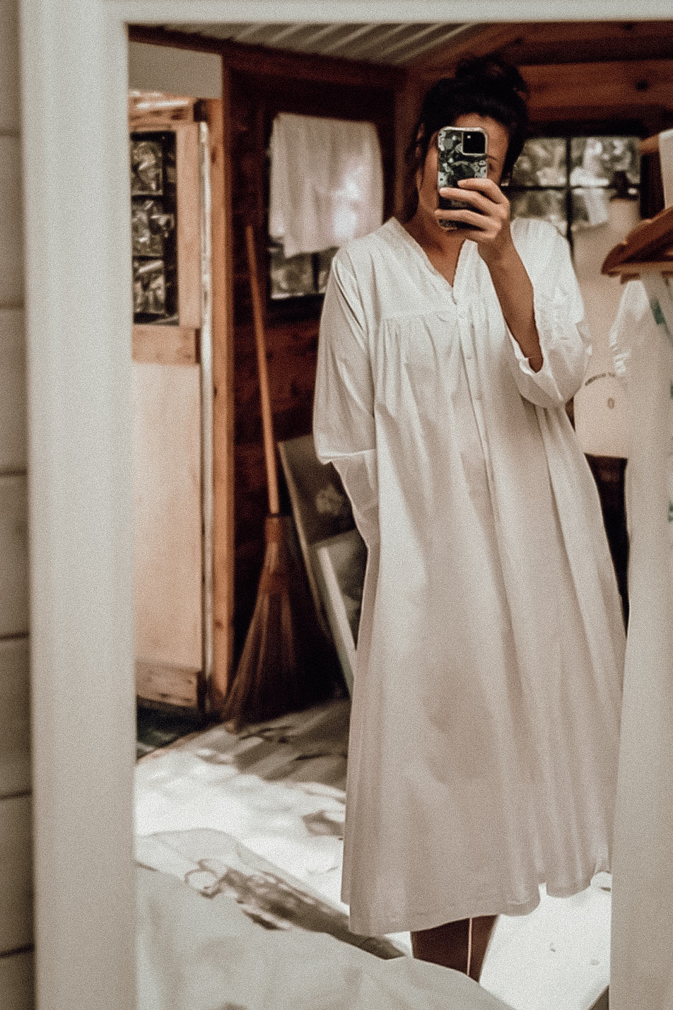 Caroline Nightie Dress Meadowsweet Farmhouse