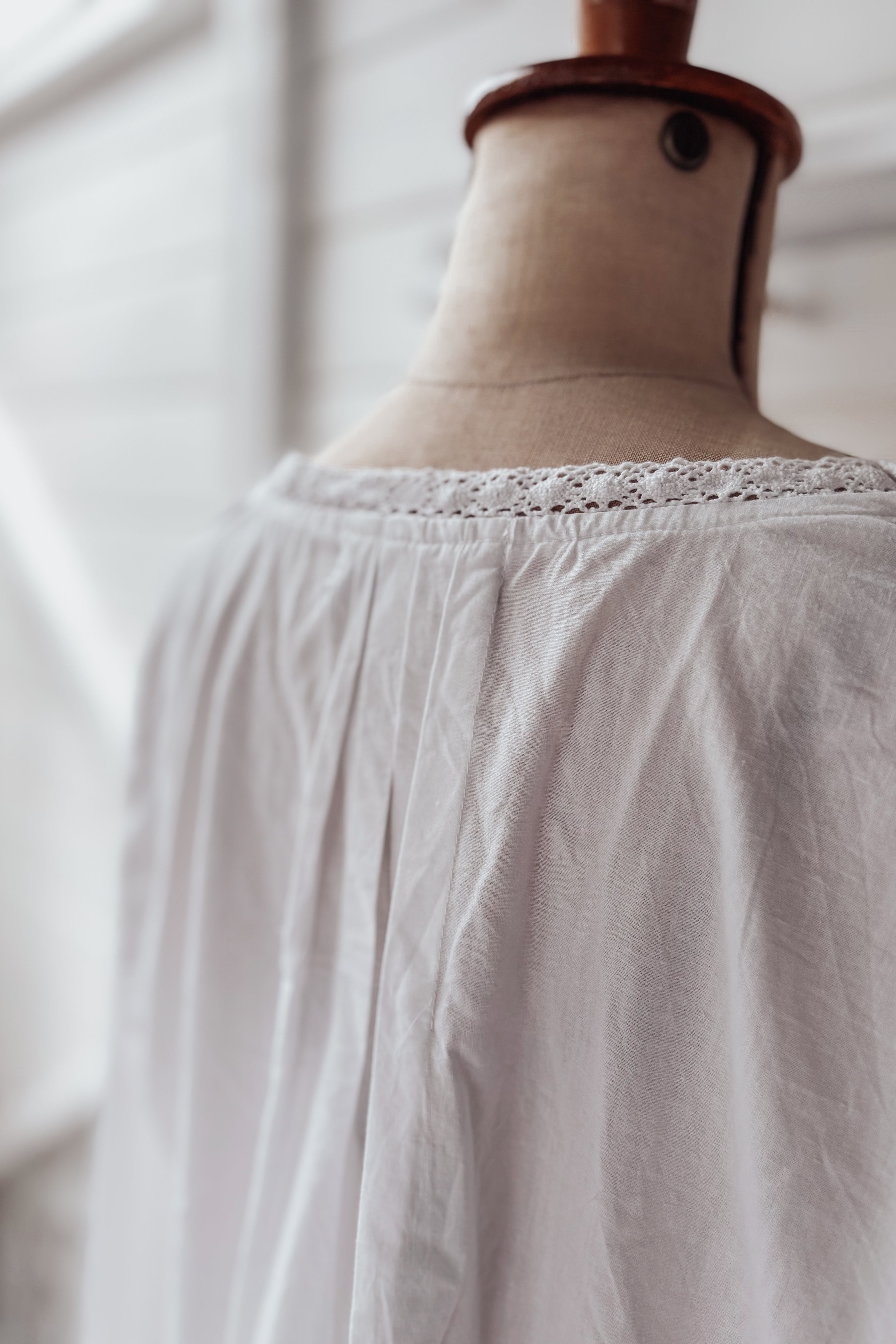 Avie Nightie Dress Meadowsweet Farmhouse