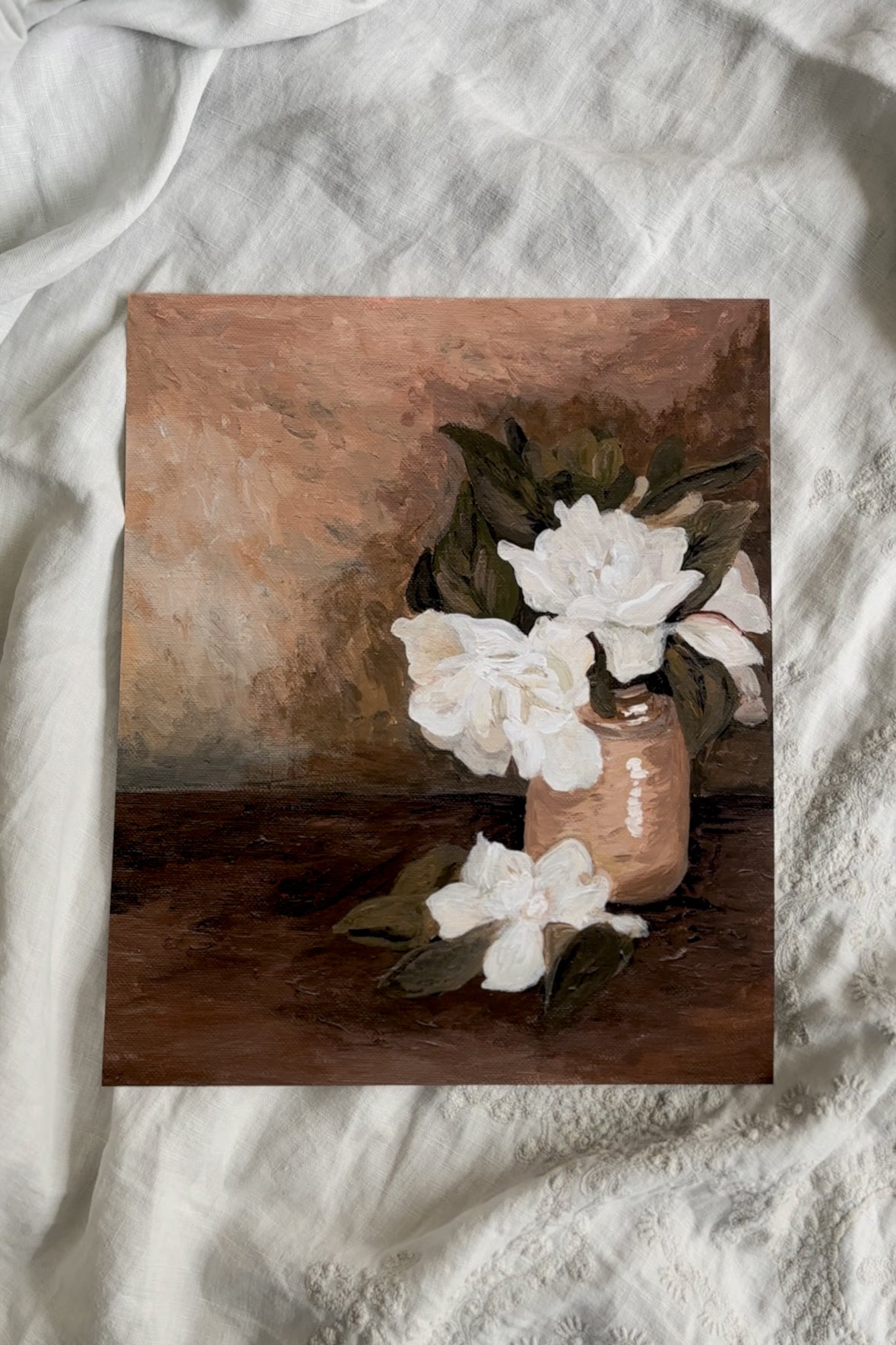 Gardenias for Nanna | Art Print Meadowsweet Farmhouse