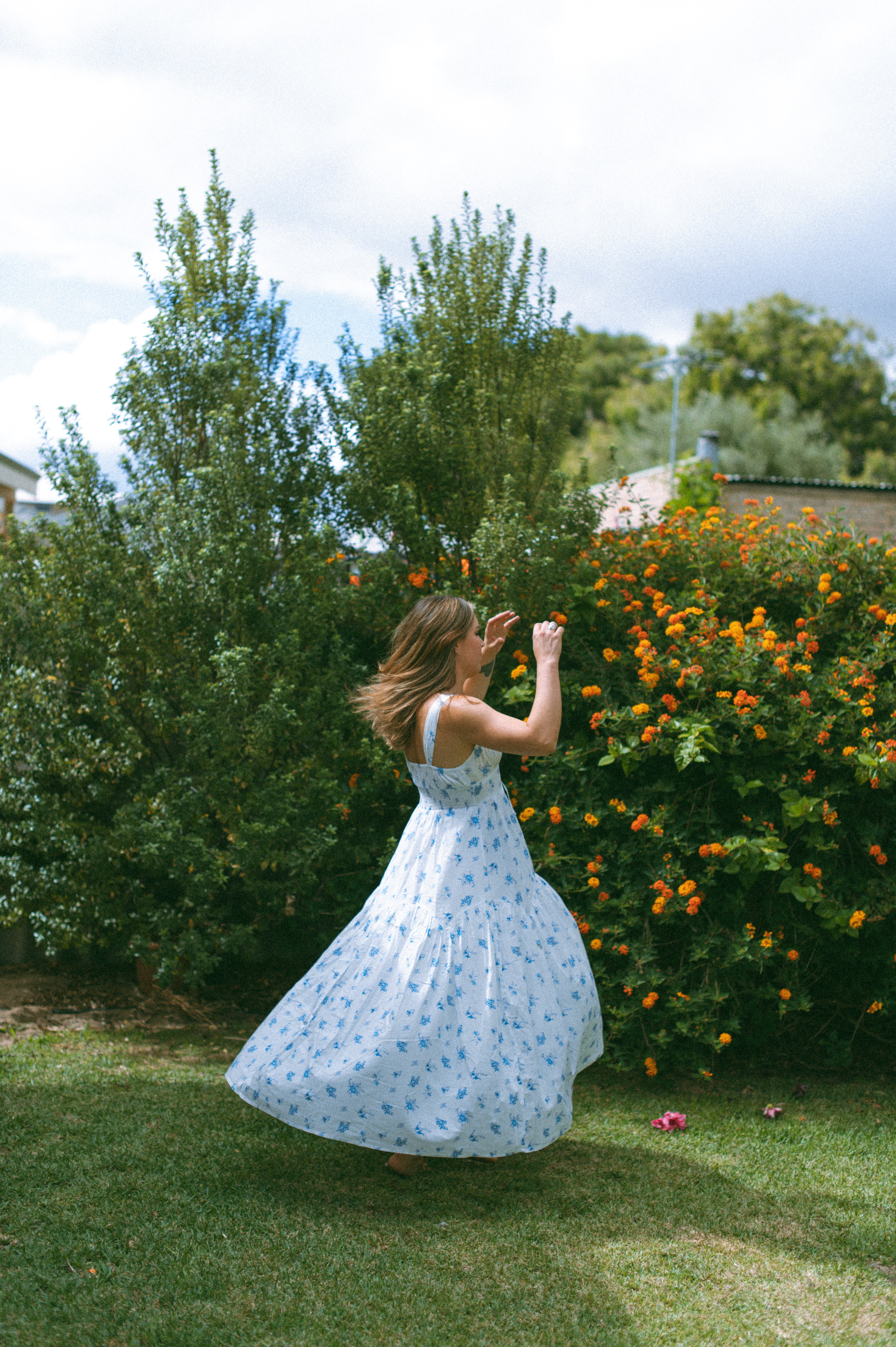 Bramble Posy Dress Meadowsweet Farmhouse