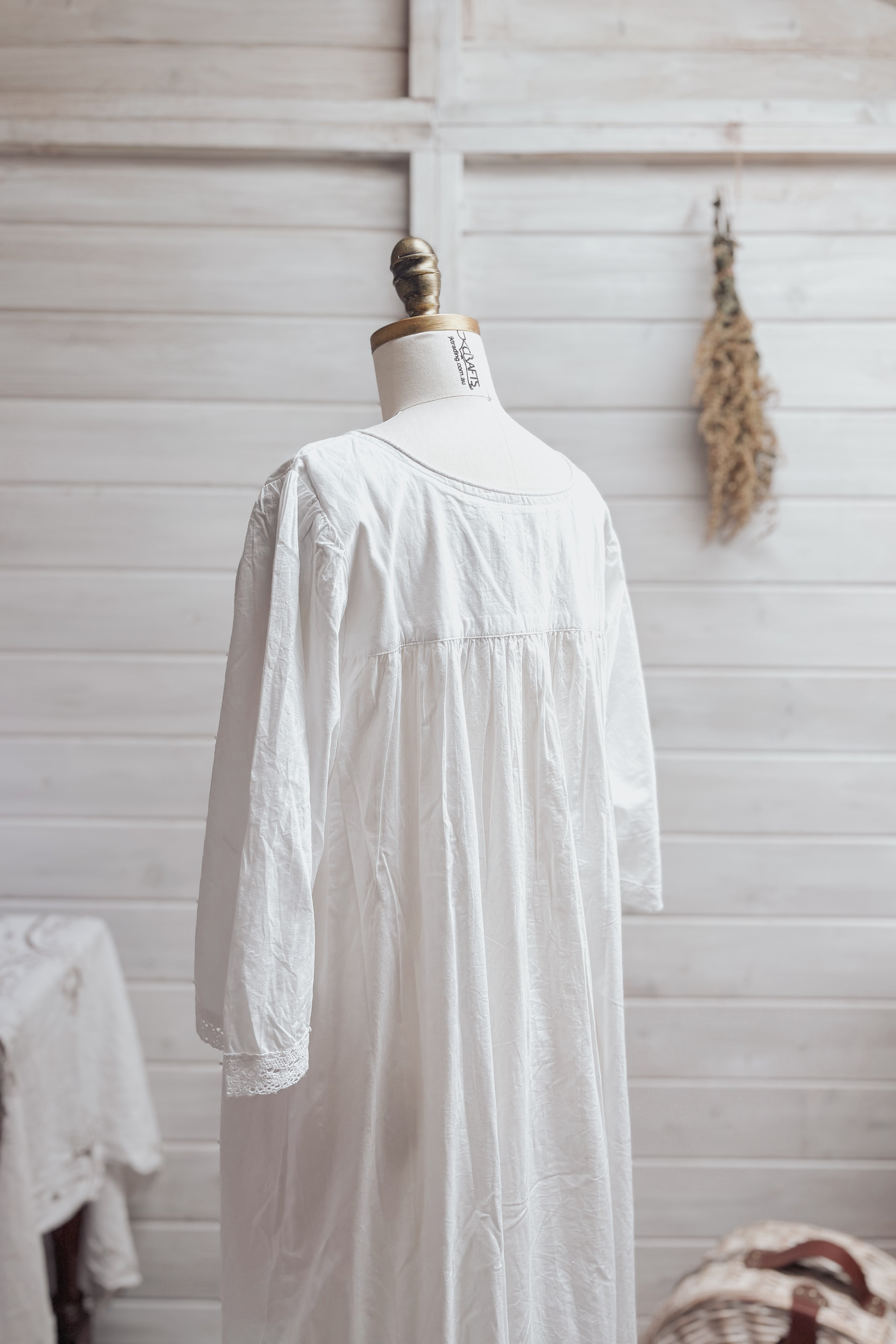 Manuela Nightie Dress Meadowsweet Farmhouse