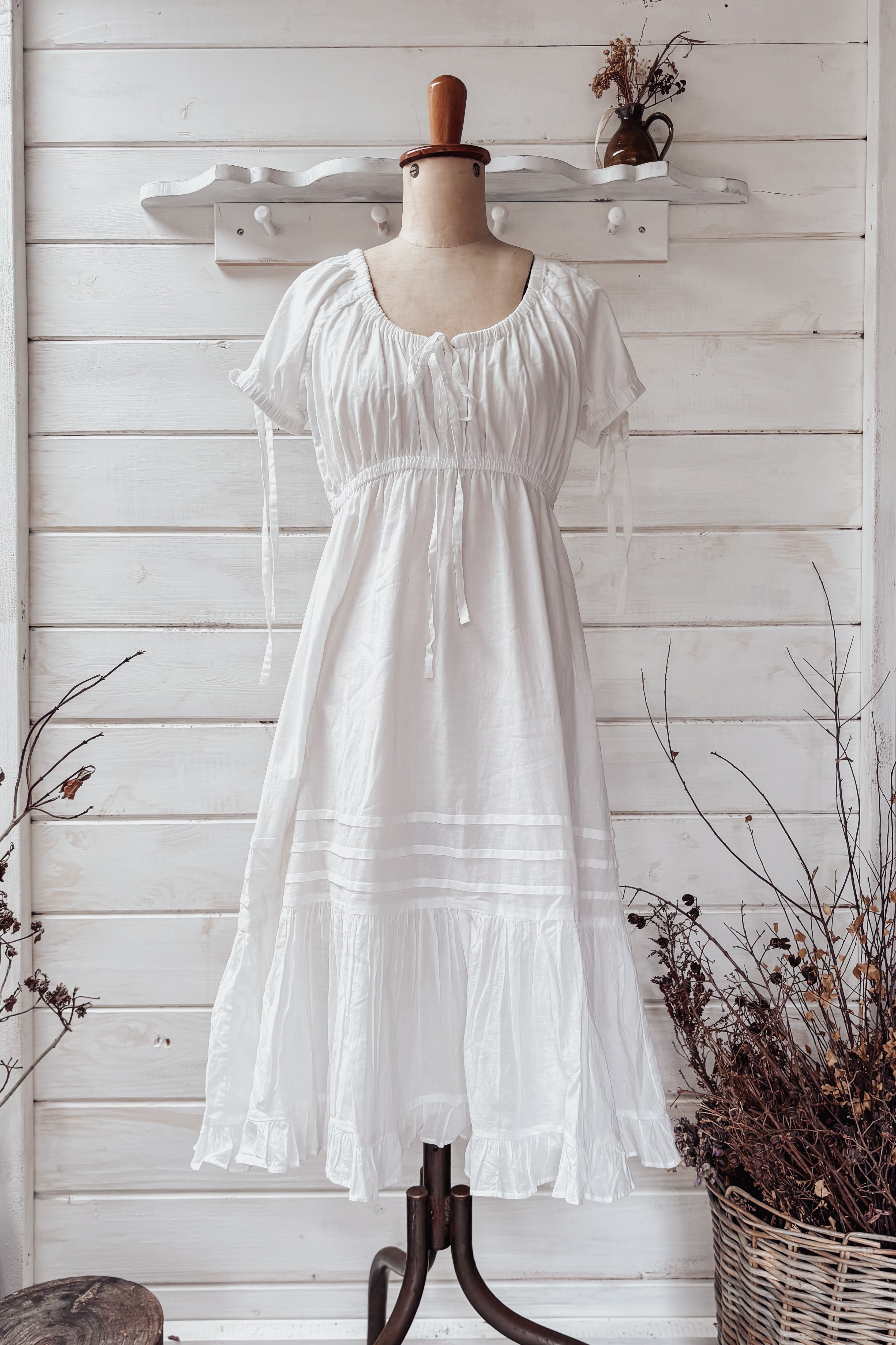 Daphne Nightie Dress Meadowsweet Farmhouse