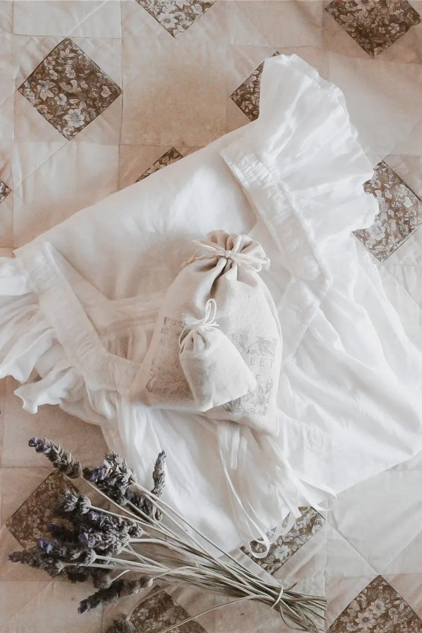 Mini Lavender Drawer Sachet Meadowsweet Farmhouse