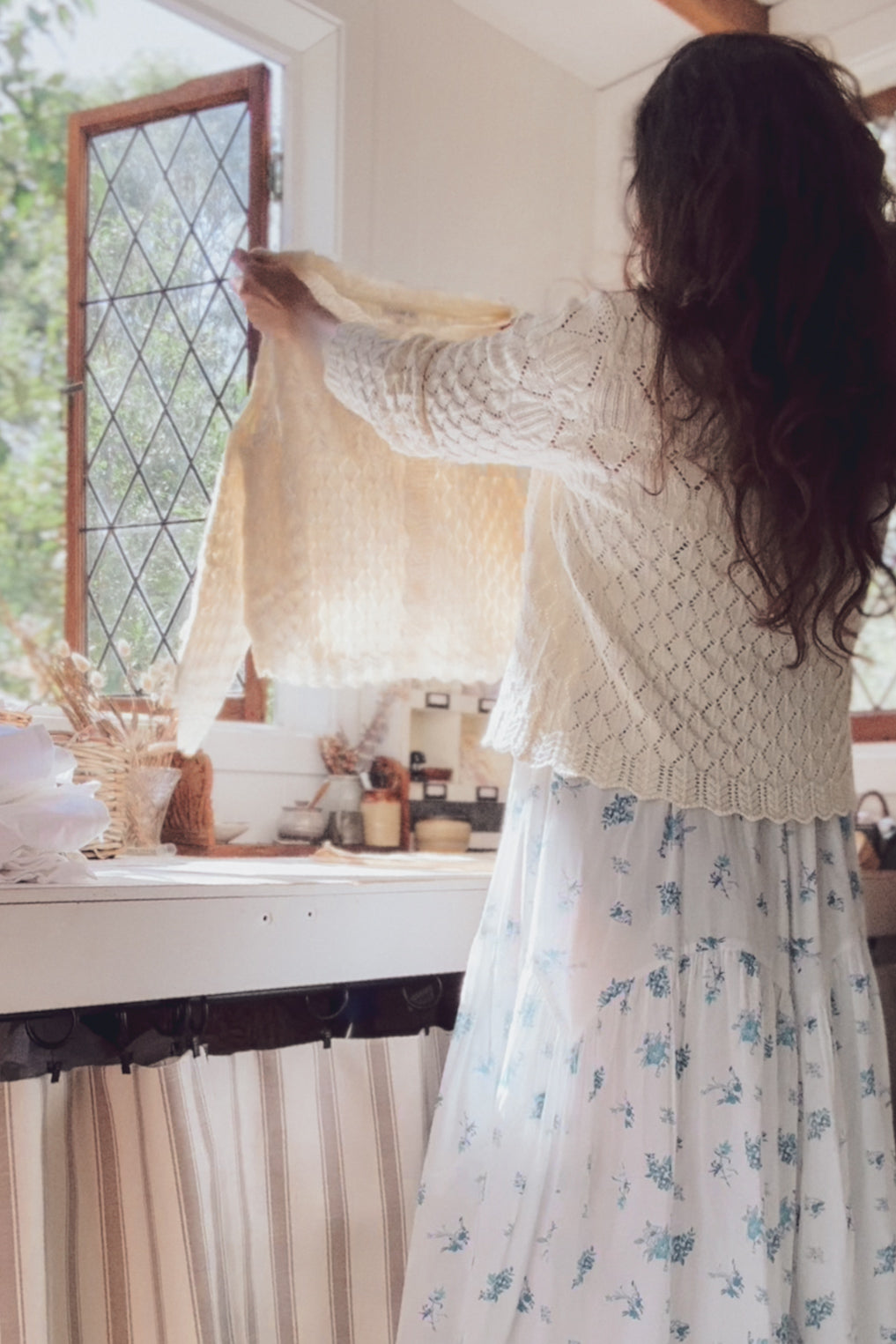Rosewood Cardigan Meadowsweet Farmhouse