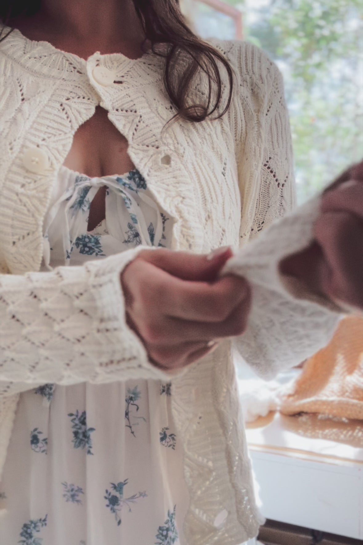 Rosewood Cardigan Meadowsweet Farmhouse