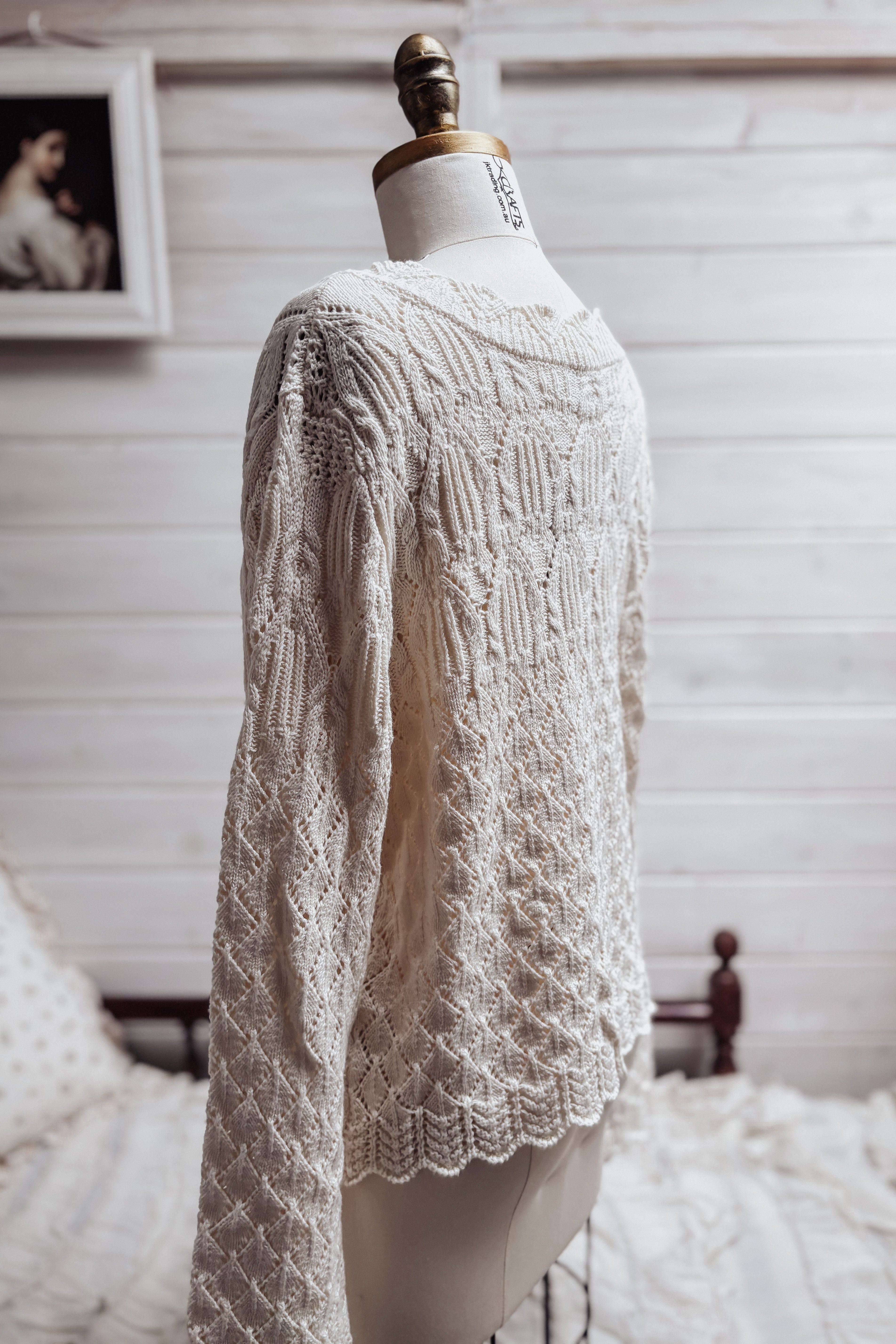 Rosewood Cardigan Meadowsweet Farmhouse