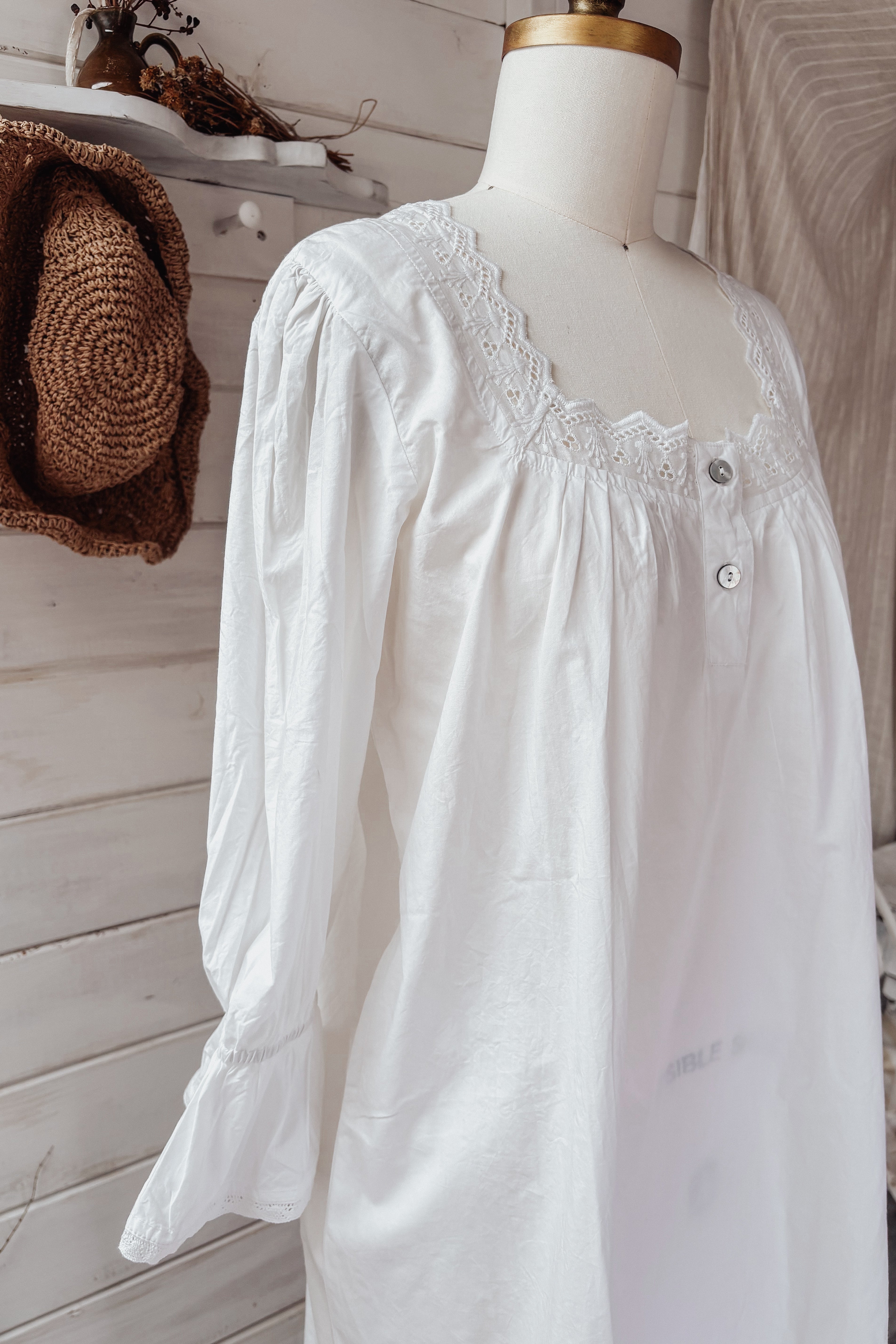Bessie Nightgown Meadowsweet Farmhouse