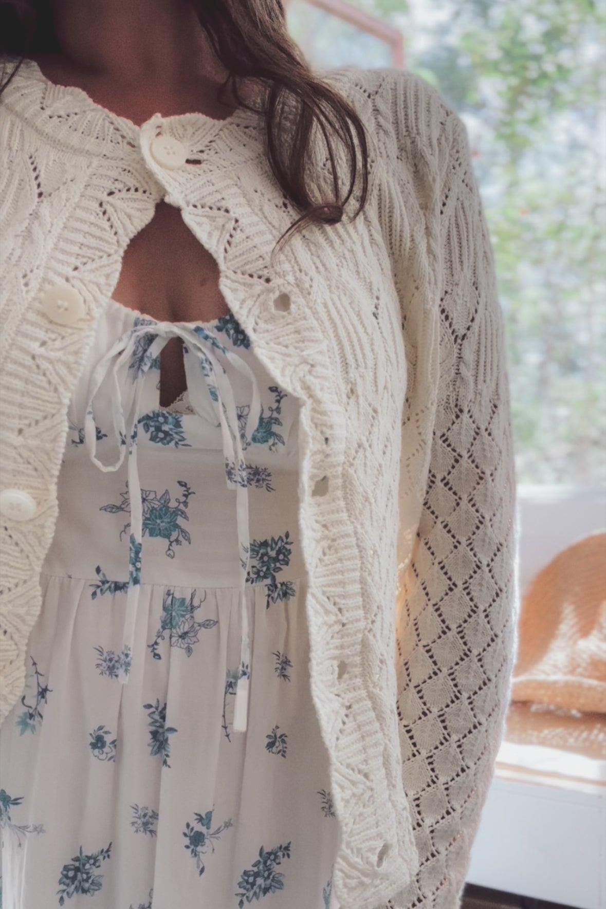 Rosewood Cardigan Meadowsweet Farmhouse