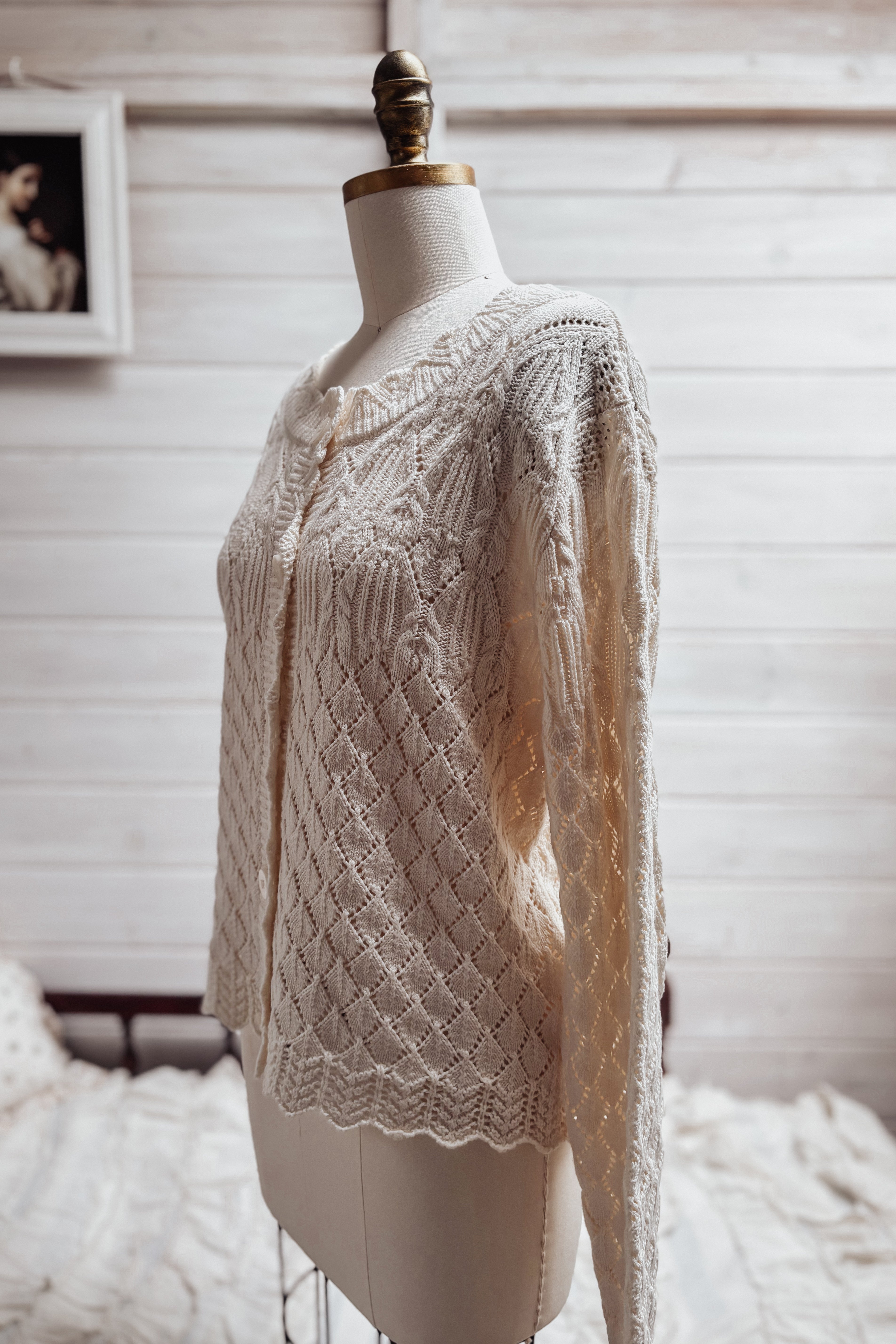 Rosewood Cardigan Meadowsweet Farmhouse